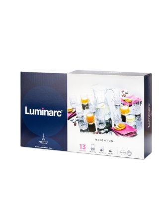 Набор питьевой Luminarc Брайтон 13 пр. Q5981
