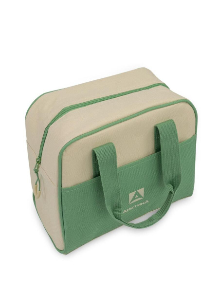 Сумка-холодильник Арктика 7,5 л бежево-зеленая 3300-7-GN/BG 