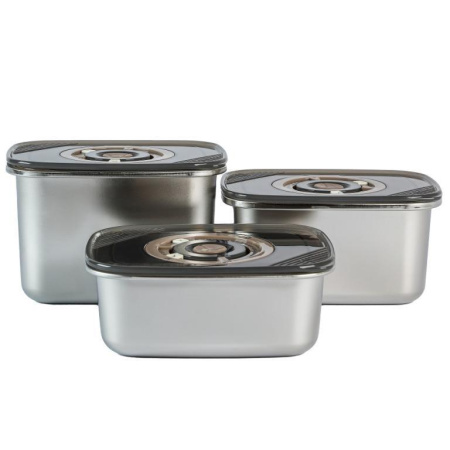 Набор контейнеров Yujing из нерж. стали 3 шт 16844-1