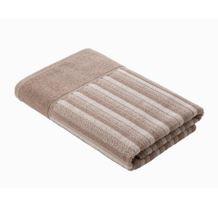 Полотенце Самойловский Текстиль 50/90 Сиена Махра Мокко/светло-бежевый 790240