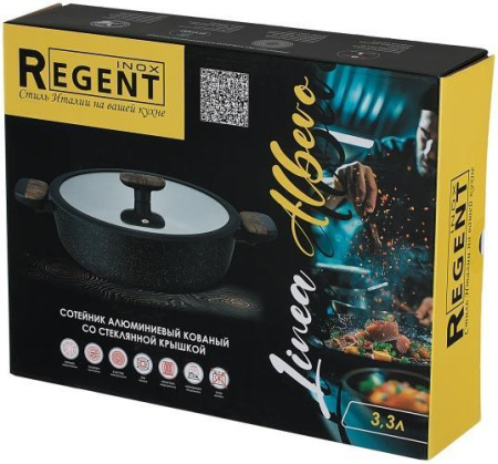 Сотейник Regent Albero 3,3 л/ 26 см с крышкой 62-1226