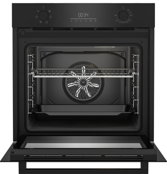 Встраиваемый Электрический духовой шкаф Beko BBIE17300B, цвет Чёрный