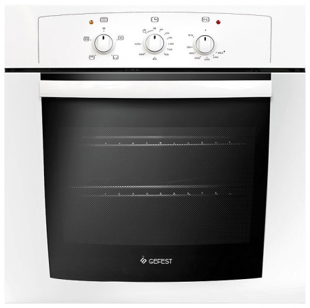 Встраиваемый Газоэлектрический духовой шкаф Gefest ДГЭ 601-01, цвет Белый