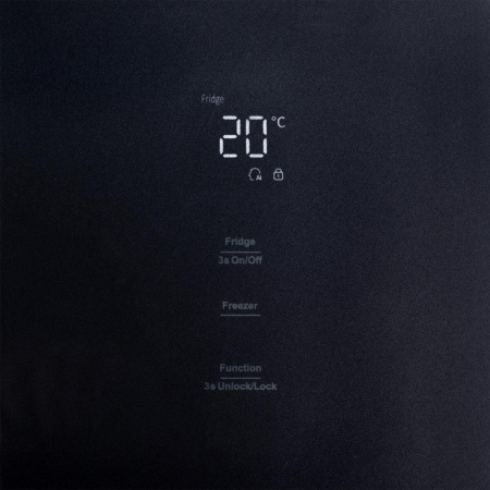 Холодильник Manya SBS185NGB, цвет Чёрный