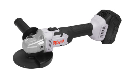 Углошлифовальная машина аккум. Ресанта АУШМ-125/20Li-R (1 АКБ и ЗУ)
