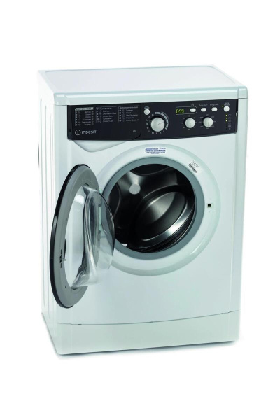 Стиральная машина с фронтальной загрузкой Indesit EWUD 4105 BK CIS, Max загрузка - 4кг, Max отжим - 1 000об/мин., цвет Белый