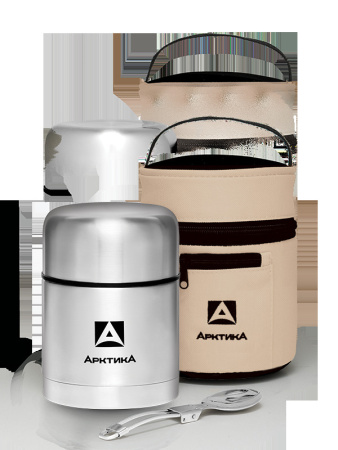 Термос Арктика 0,5 л 301-500А с чехлом