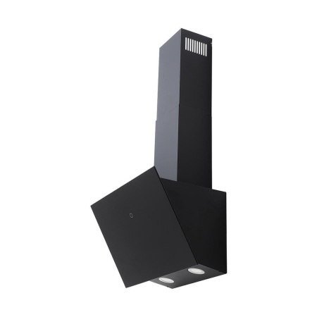 Вытяжка наклонная, настенная, Manya H5032BG, цвет Чёрный, ширина 49,5см.