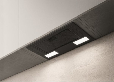 Встраиваемая вытяжка Elica Era C BL/A/52, цвет Чёрный, ширина 53,5см.