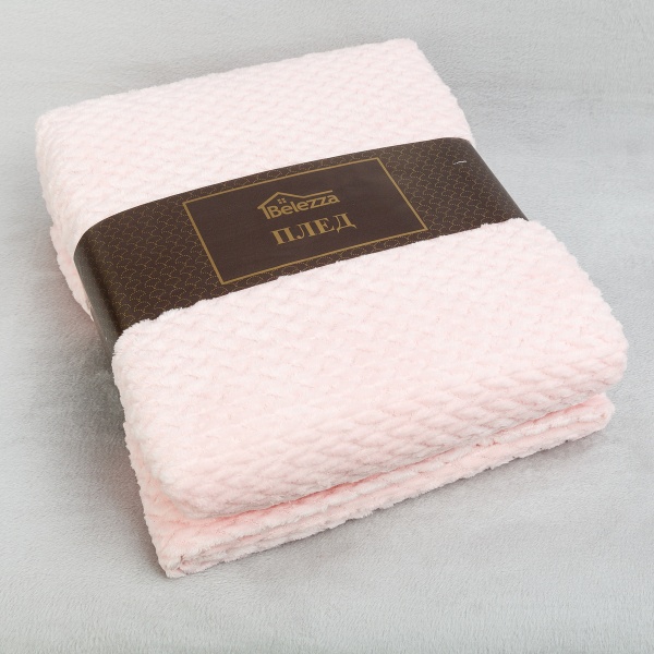 Плед Belezza Valira 200х220 светло-бежевый 6141041