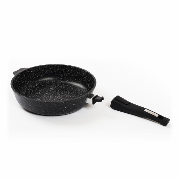 Сковорода Мечта Гранит Black Induction Pro со съемн. ручк. 26 см 026802И