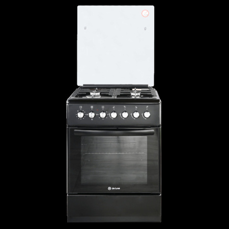 Газо-электр. плита De Luxe 606040.00гэ-003(кр) ч/р