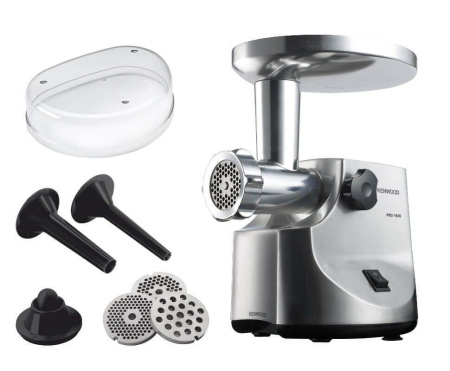 Мясорубка Kenwood MG510, цвет Серебристый, производительность 2 кг/мин, мощность 1 600 Вт