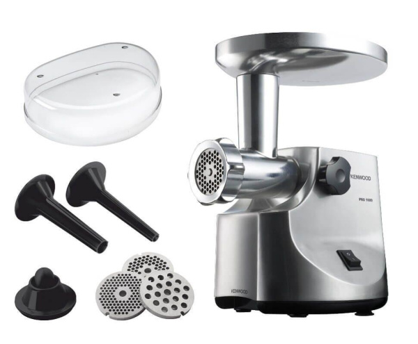 Мясорубка Kenwood MG510, цвет Серебристый, производительность 2 кг/мин, мощность 1 600 Вт