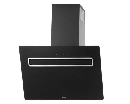 Вытяжка наклонная, настенная, Elica Sheen BL/A/60, цвет Чёрный, ширина 59,8см.