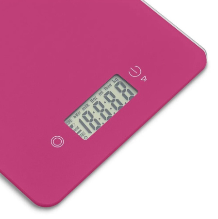 Весы кухонные Kitfort КТ-857-1 малиновый