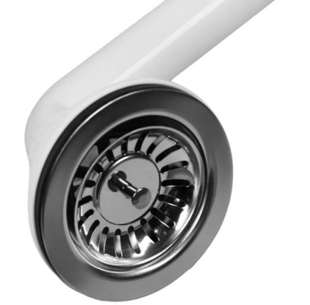 Кухонная мойка Wisent WS35848 Satin с коландером, дозатором и сифоном