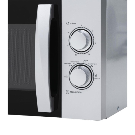 Микроволновая печь Manya W23M03S, цвет Серебристый, 23 л.