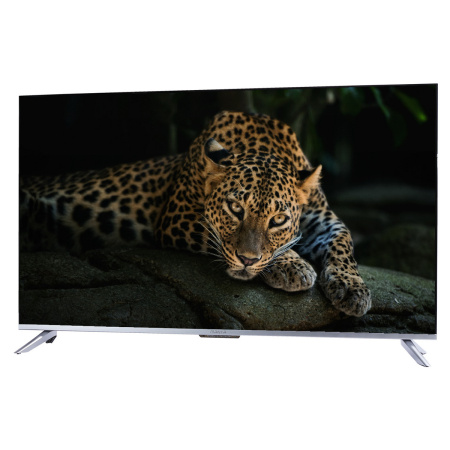 50" (127см) Телевизор Manya 50Q05B, SMART, UHD 4K 3840x2160, Цвет Серебристый
