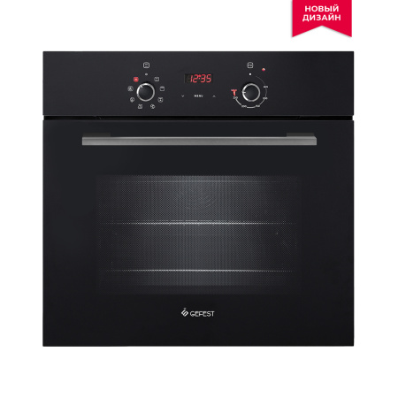 Встраиваемый Электрический духовой шкаф Gefest ДА 622-02 АС, цвет Чёрный