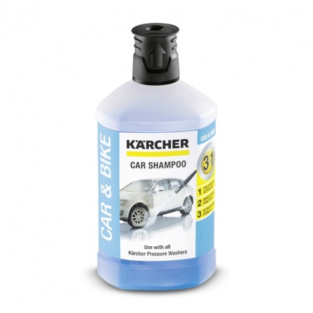 Шампунь автомобильный Karcher 3 в1, 1л