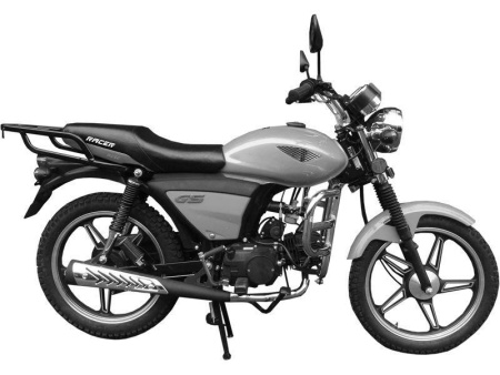 Мотоцикл Racer Trophy RC110N серый