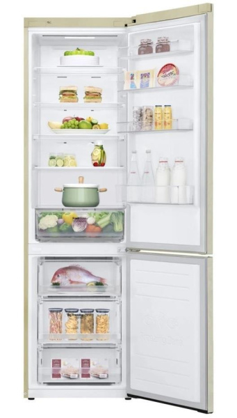 Холодильник LG GA-B509SEKL, цвет Бежевый