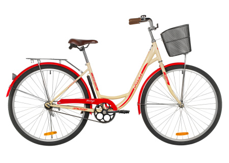 Велосипед FOXX Vintage 28 (28" 1ск. рост 18) бежевый