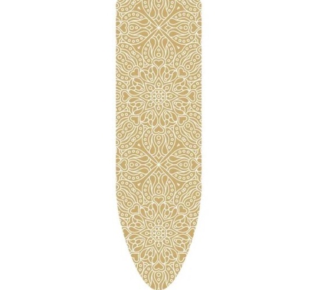 Чехол для гл. доски Inhome тефлон с поролоном 1300*550 мм Узоры на золотом INHIBC2/6