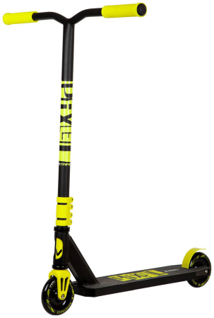 Самокат Novatrack Pixel BL 110A.PIXEL.BLM21 черно-желтый