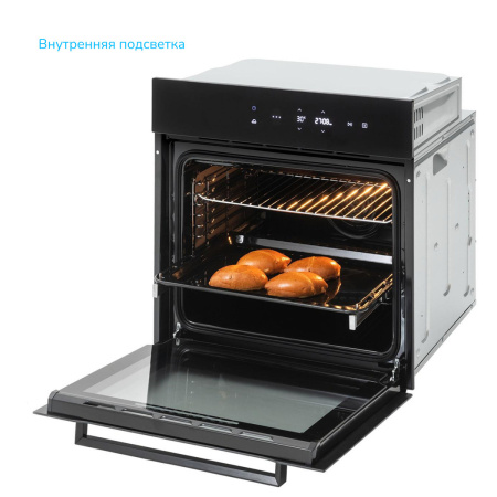 Встраиваемый Электрический духовой шкаф Manya BO639BG, цвет Чёрный
