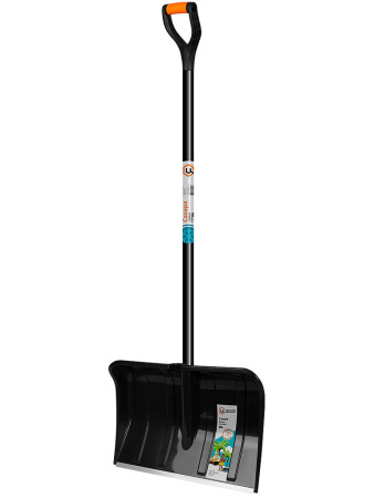 Лопата снеговая Центро инструмент "Сахара" 0364-Ч с черенком