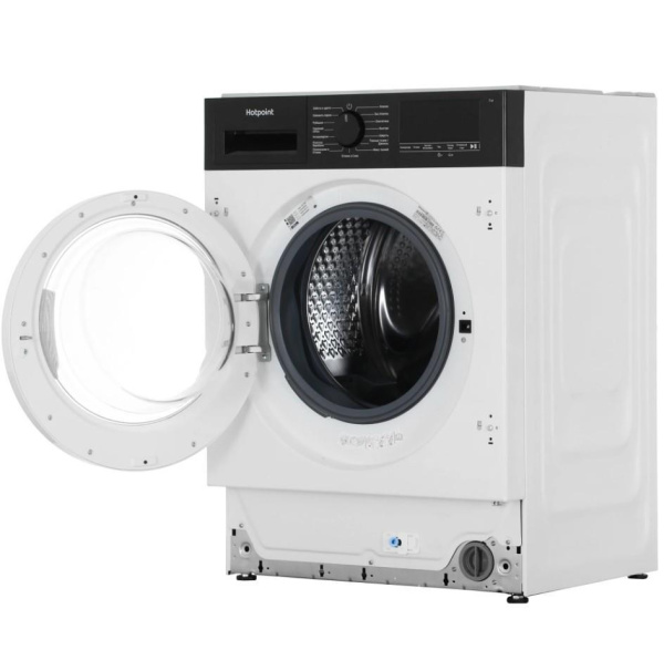 Стиральная машина встраиваемая Hotpoint WBIH 7290 VWB, Max загрузка - 7кг, Max отжим - 1 200об/мин., цвет Белый