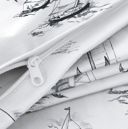 КПБ 2 сп Verossa Regatta gray 50/70 Сатин 921443