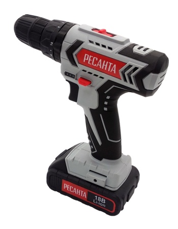 Шуруповерт аккумуляторный Ресанта ДА-18-2ЛК-У