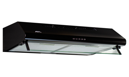Вытяжка плоская, настенная, ATL 3005, цвет Чёрный, ширина 60см.
