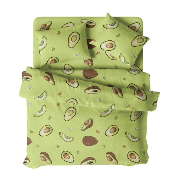 КПБ Семейный Волшебная Ночь Авокадо 50/70 Ранфорс 790541