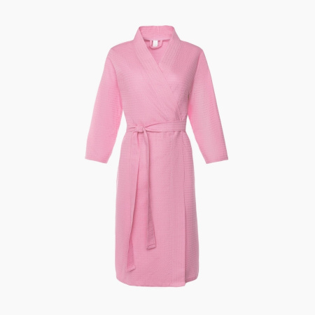 Халат женский Экономь и Я размер 54-56 розовый 2578083