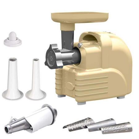 Мясорубка Аксион М63.04, цвет Бежевый, производительность 4 кг/мин, мощность 2 000 Вт