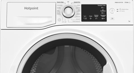 Стиральная машина с фронтальной загрузкой Hotpoint NSB 7239 W VE RU, Max загрузка - 7кг, Max отжим - 1 200об/мин., цвет Белый