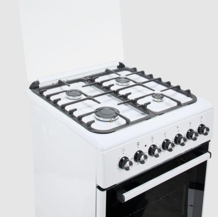 Газо-электр. плита De Luxe 606040.00гэ-001(кр) ч/р