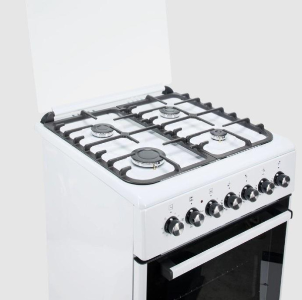 Газо-электр. плита De Luxe 606040.00гэ-001(кр) ч/р