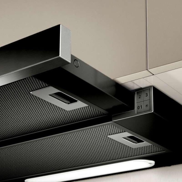 Встраиваемая вытяжка Elica Elite 14 Lux BL/A/50, цвет Чёрный, ширина 49,8см.