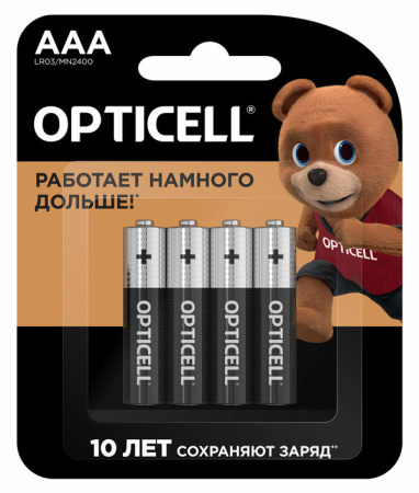 Эл.питания Opticell Basic LR03/286 (1BL-4шт)