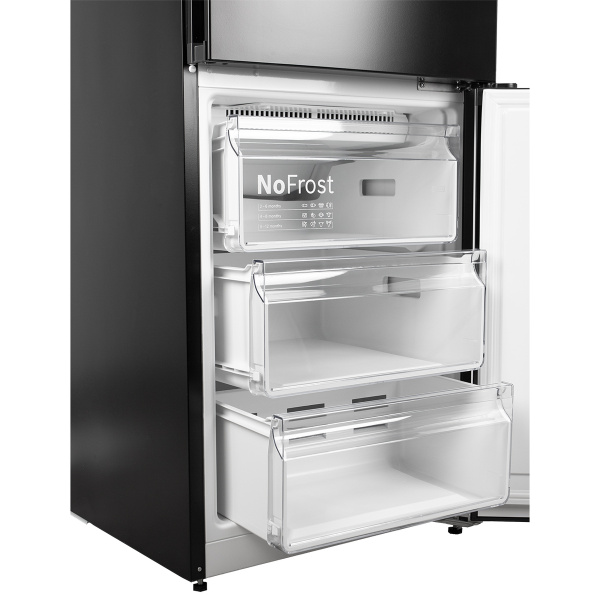 Холодильник Kurt Lane RB2008NQ, цвет Чёрный матовый