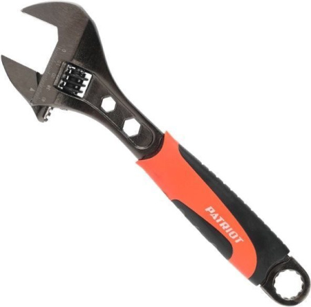 Ключ разводной Patriot AWF-300, 300мм обрезиненная ручка